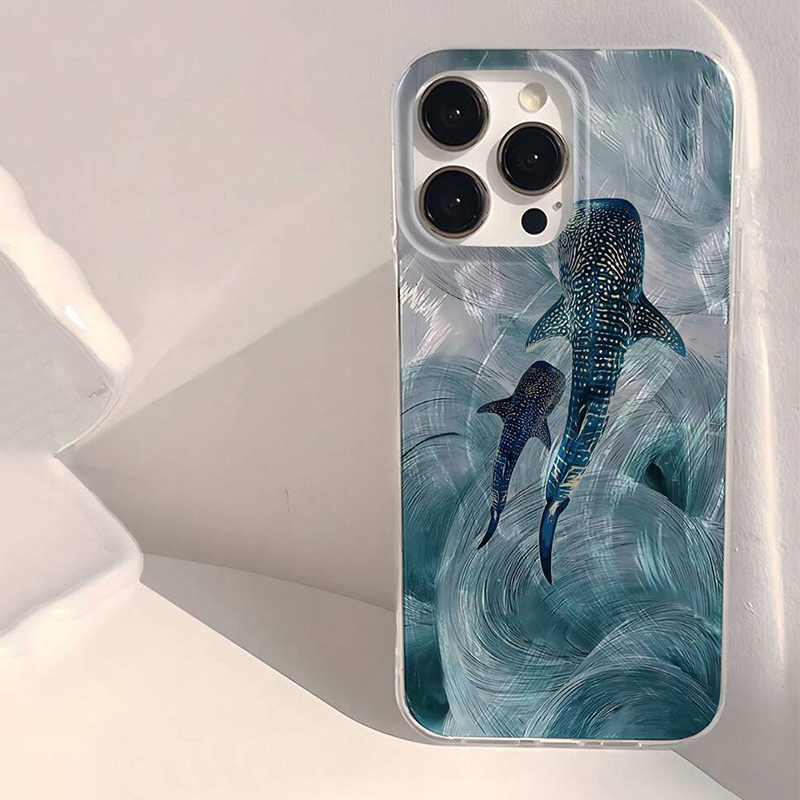 Xiaomi Redmi Note 13 - Ocean Shark Whale Design Handyhülle für
