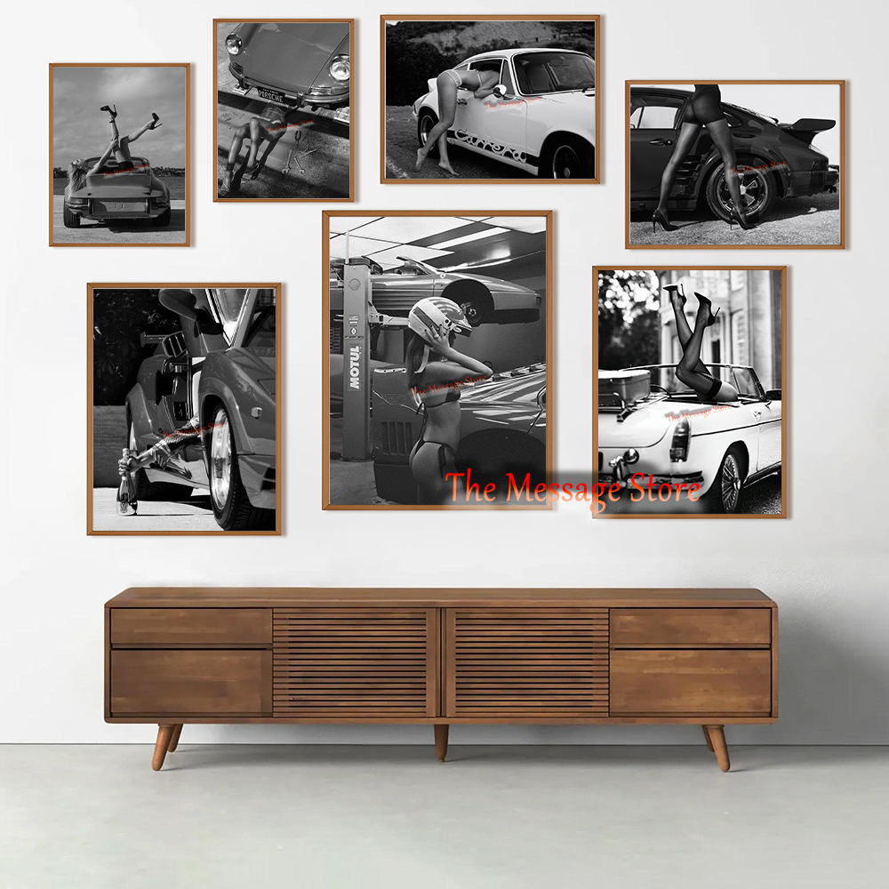 Retro Sexy Mädchen mit High He – Luxury Lifestyle Cars Bewertung und Preis