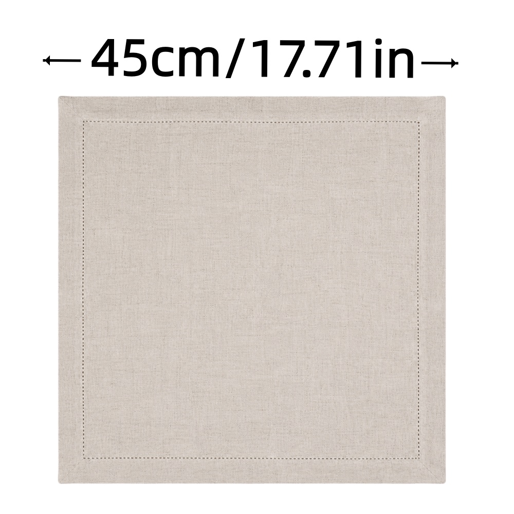 12 Stück Leinen-Tischdecken-Se – Linen Napkin Set Bewertung und Preis