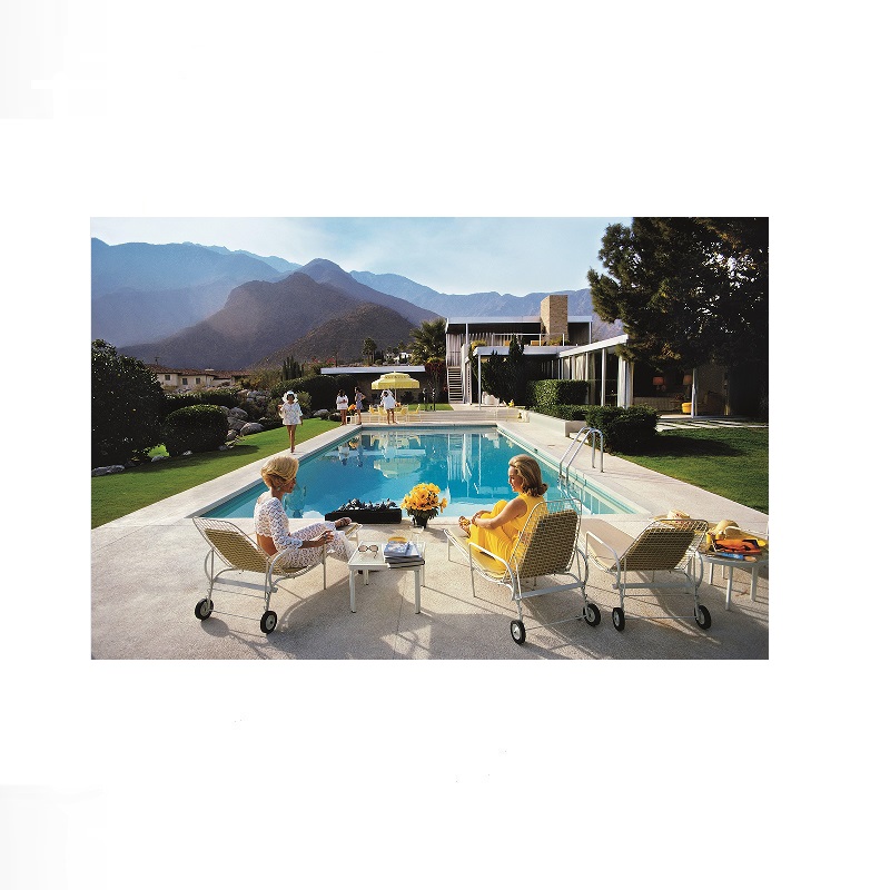 Retro Poolside Host Luxury Lif – Luxury Lifestyle Picture Bewertung und Preis