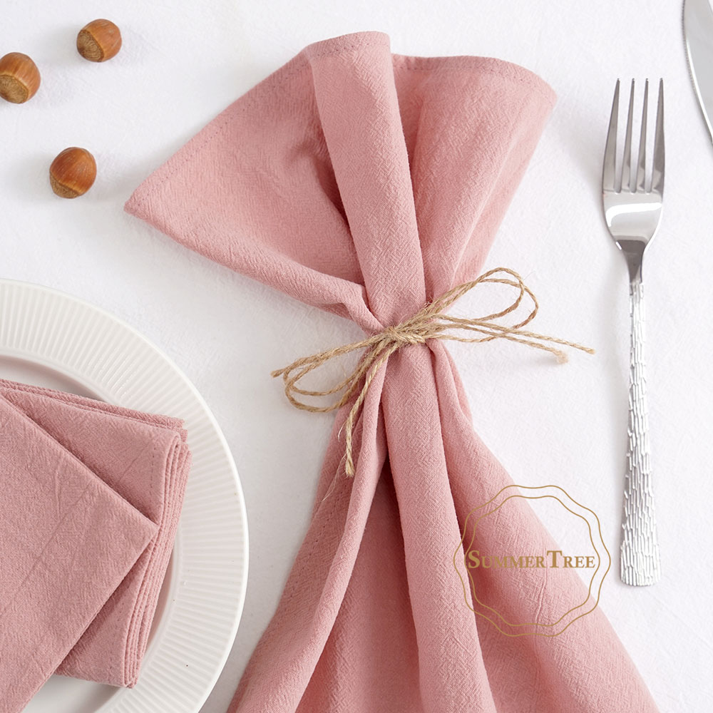 24er-Pack 40cm X 40cm Stoffser – Linen Napkin Set Bewertung und Preis