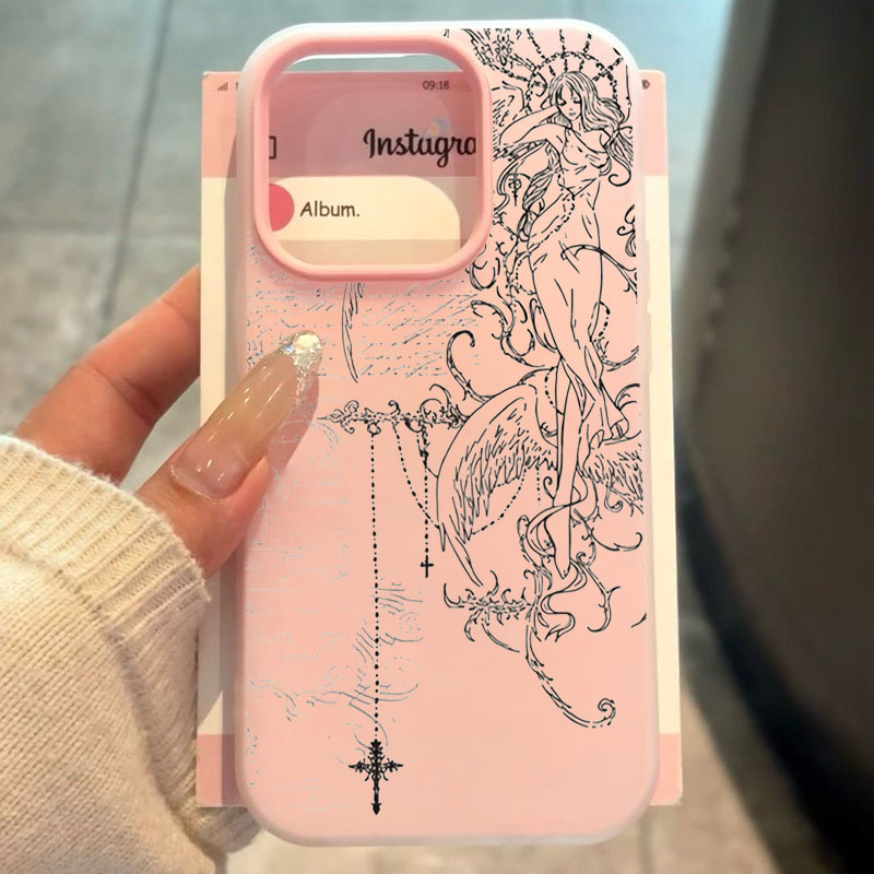 Gothic-Stil Engel Kreuz Linien – Samsung Galaxy A55 Bewertung und Preis