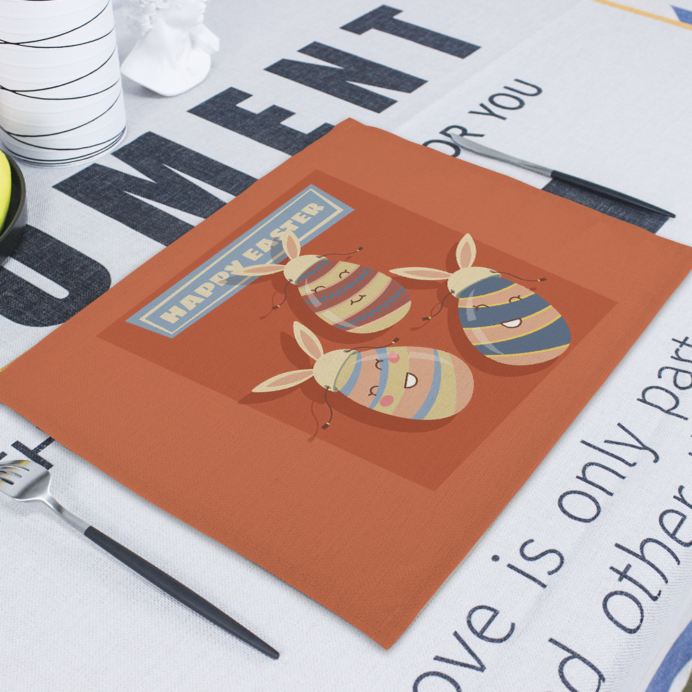 Niedliche Hasen-Tischsets aus  – Linen Napkin Set Bewertung und Preis