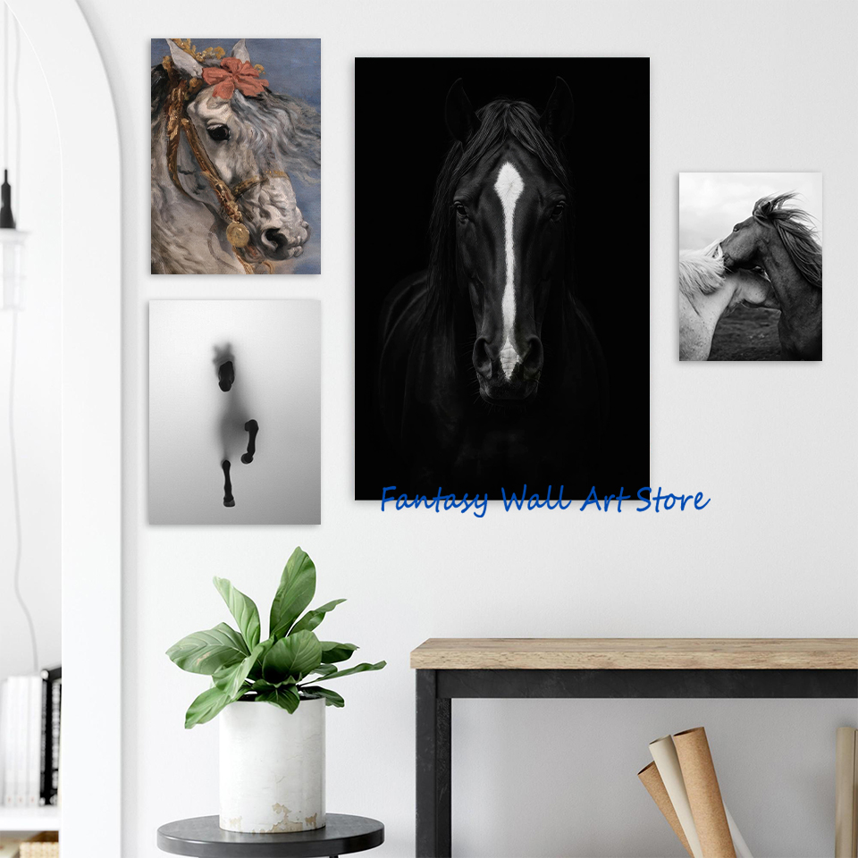 Schwarze Pferdefotos Vintage L – Luxury Lifestyle Picture Bewertung und Preis