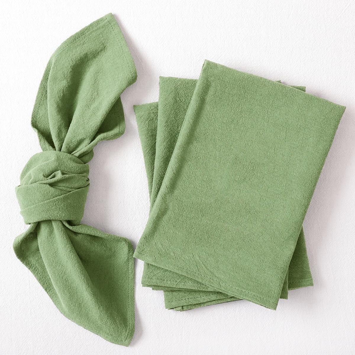 Leinen-Stoffservietten, Set mi – Linen Napkin Set Bewertung und Preis