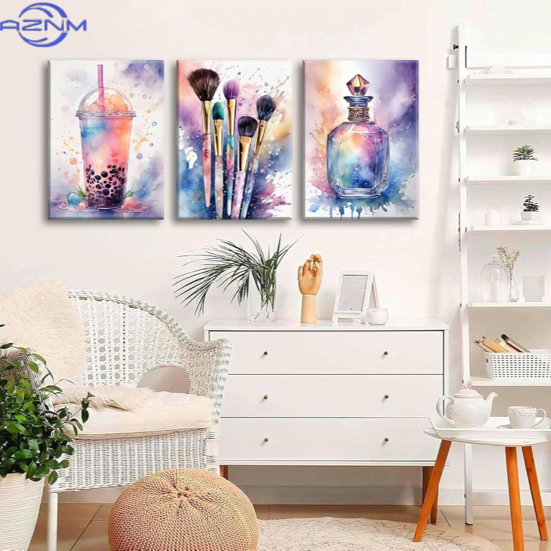 3-teiliges Luxus-Aquarell-Set  – Luxury Lifestyle Picture Bewertung und Preis
