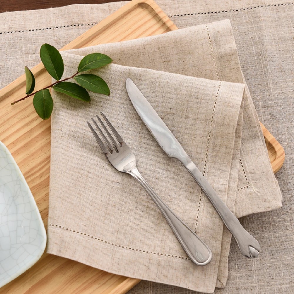 1/5/10 Stück Hohlsaumgesäumte  – Linen Napkin Set Bewertung und Preis