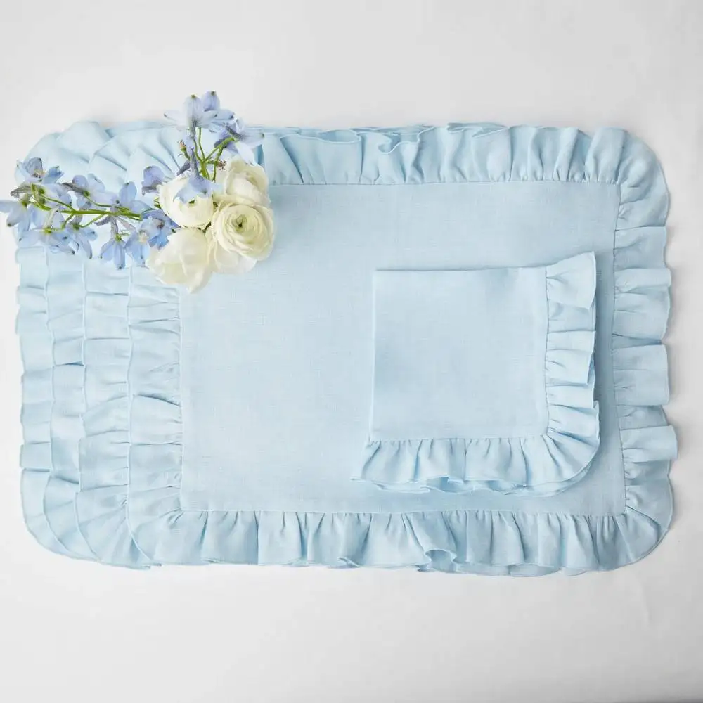 Set aus 6 100% Leinen-Serviett – Linen Napkin Set Bewertung und Preis