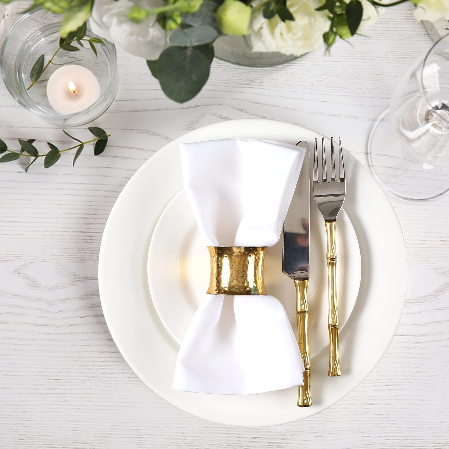6 Stück Dinner-Servietten aus  – Linen Napkin Set Bewertung und Preis