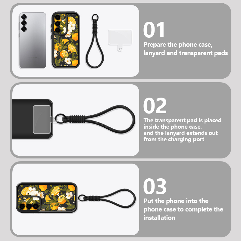 Blumenmuster Lanyard Handyhüll – Samsung Galaxy A55 Bewertung und Preis